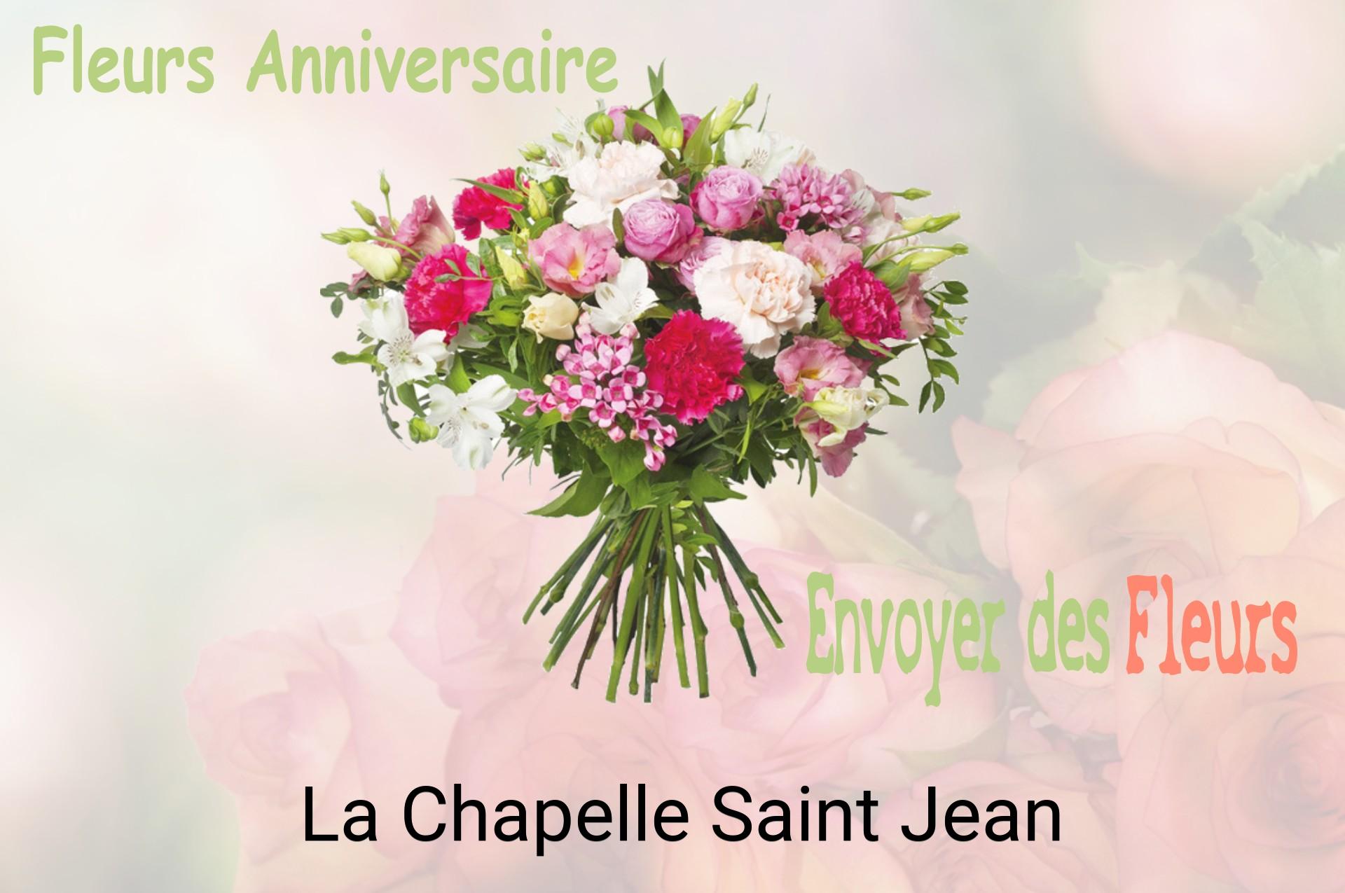 Bouquet de fleurs d’anniversaire livré à La Chapelle-Saint-Jean