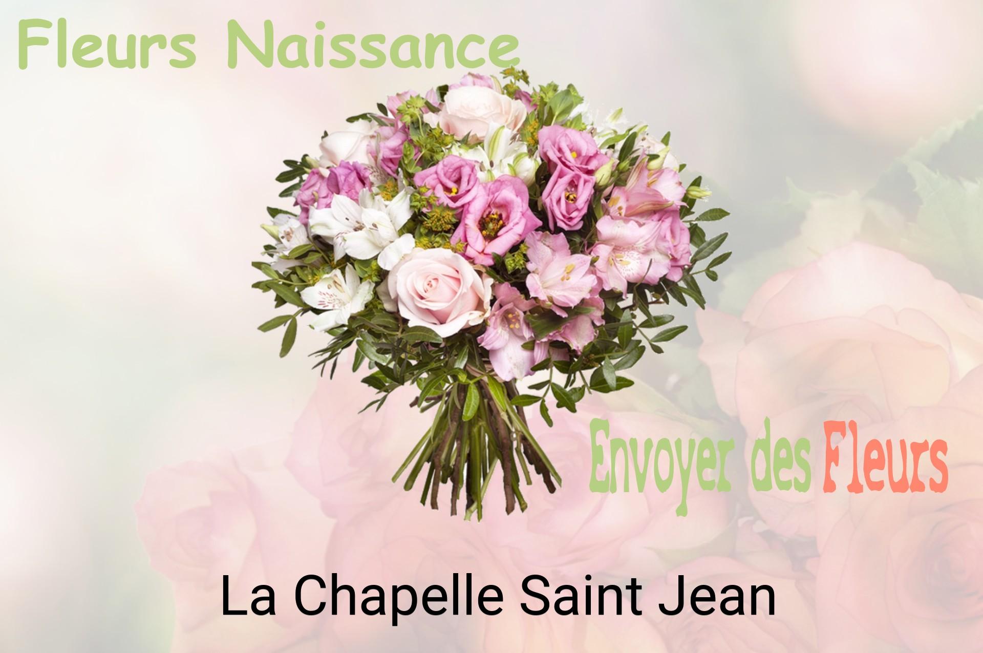Bouquet de fleurs de naissance livré à La Chapelle-Saint-Jean