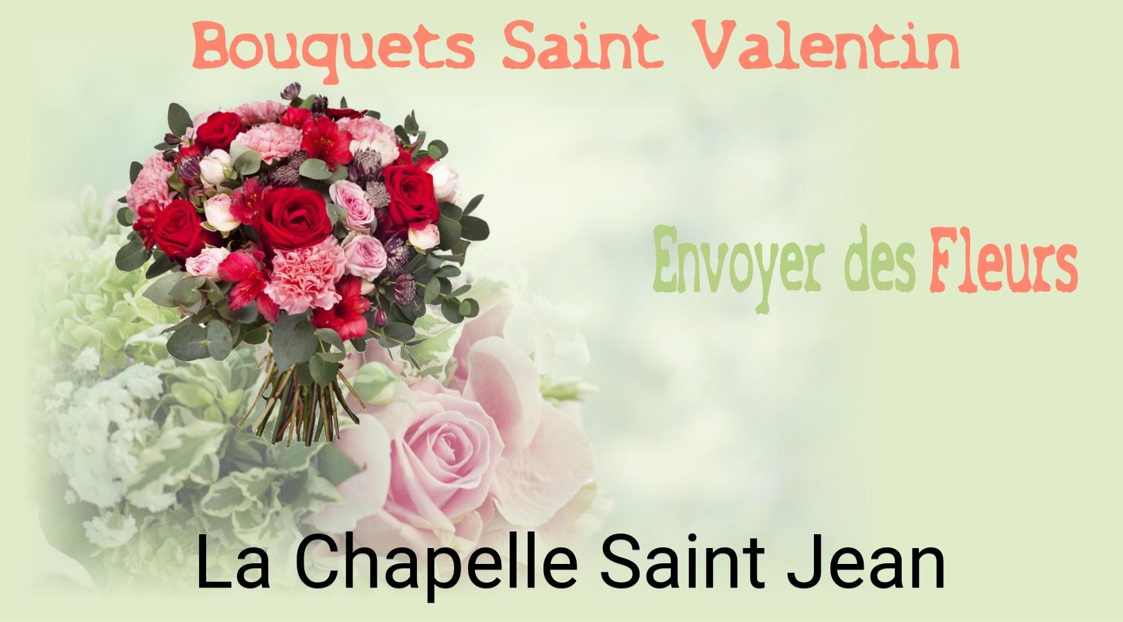 Roses de Saint-Valentin livrées à La Chapelle-Saint-Jean